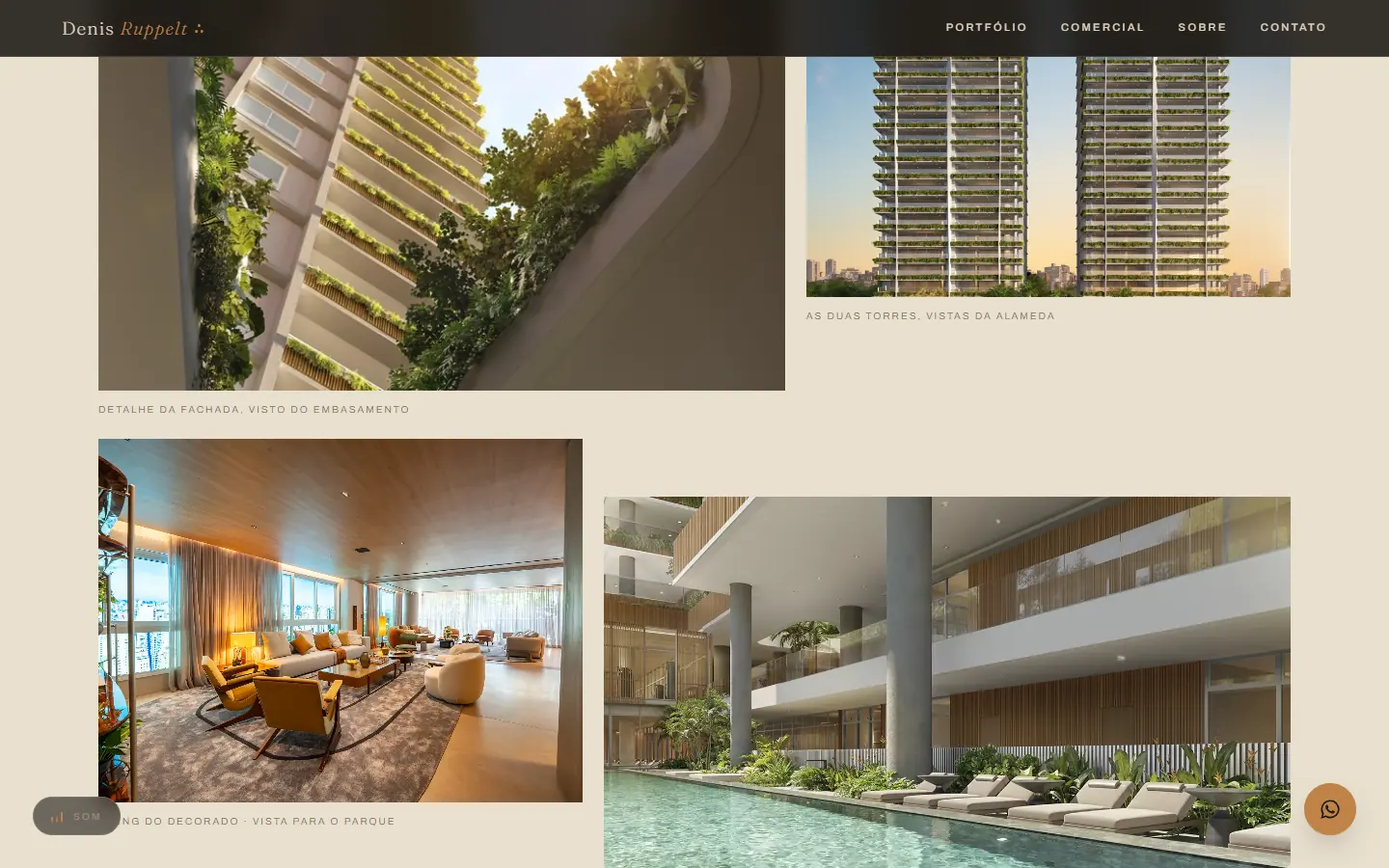 Detalhe do site Denis Ruppelt