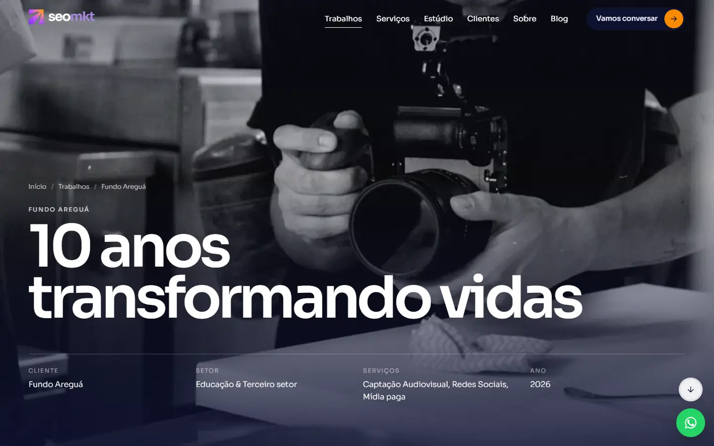 Detalhe do site seomkt